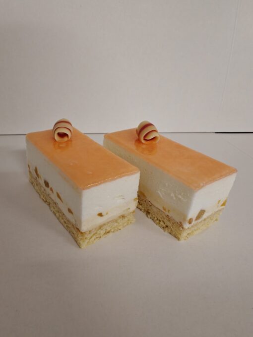 Perzik yoghurt bavarois