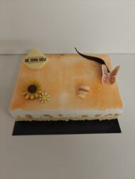 Perzik yoghurt bavarois
